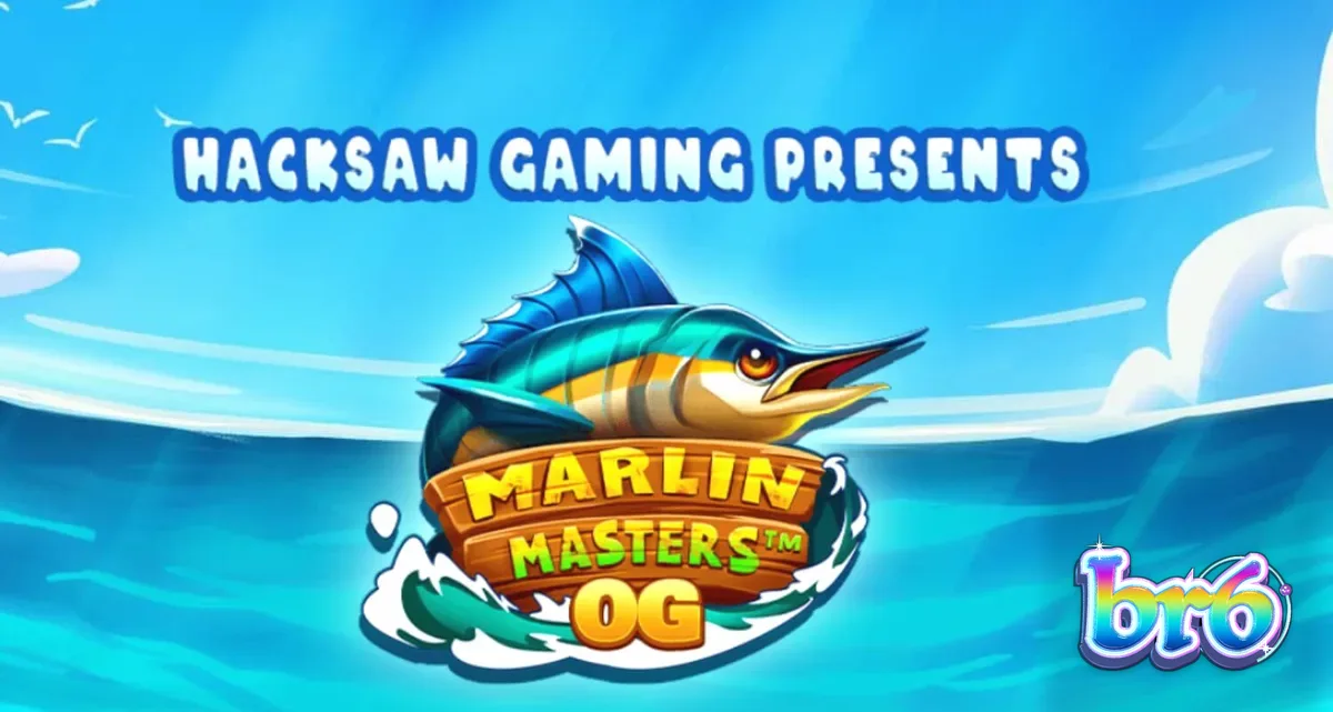 Interface de jogo do slot Marlin Masters OG com tema de pesca
